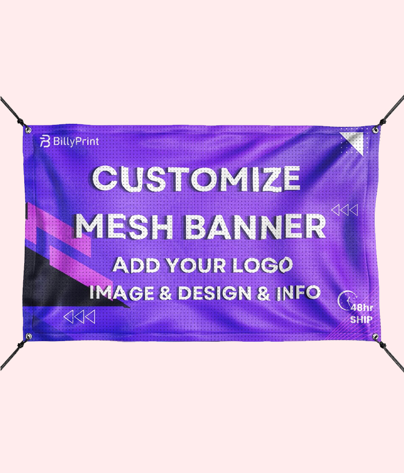 Mesh banner